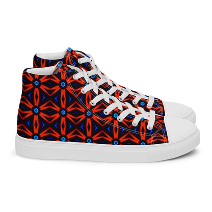 Men’s high top canvas shoes (Red Star)