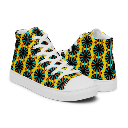 Men’s high top canvas shoes (Marigold)