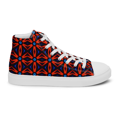 Men’s high top canvas shoes (Red Star)