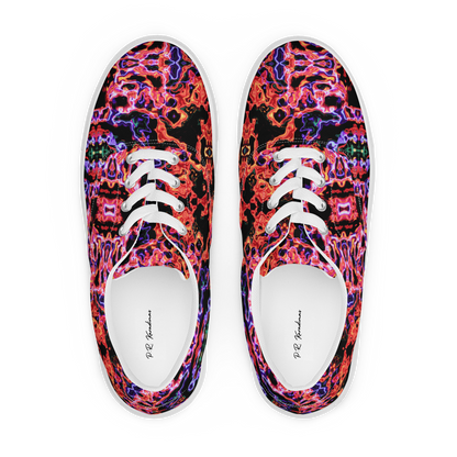 Men’s lace-up canvas shoes (Lava lamp)