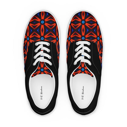 Men’s lace-up canvas shoes (Red Star)