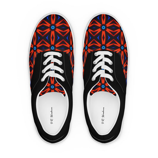 Men’s lace-up canvas shoes (Red Star)