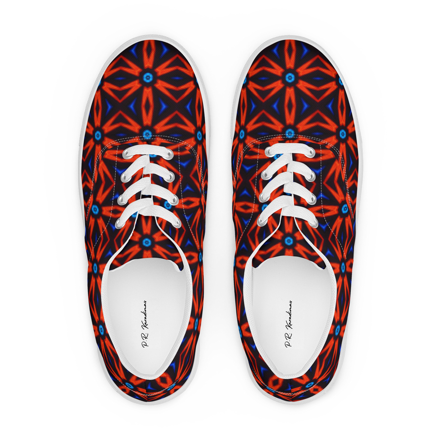 Men’s lace-up canvas shoes (Red Star)