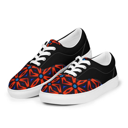 Men’s lace-up canvas shoes (Red Star)