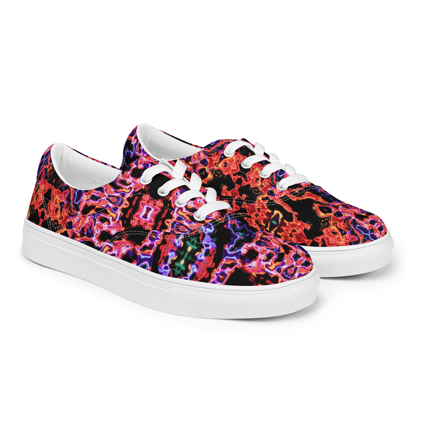 Men’s lace-up canvas shoes (Lava lamp)