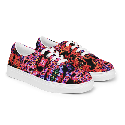 Men’s lace-up canvas shoes (Lava lamp)