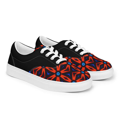 Men’s lace-up canvas shoes (Red Star)