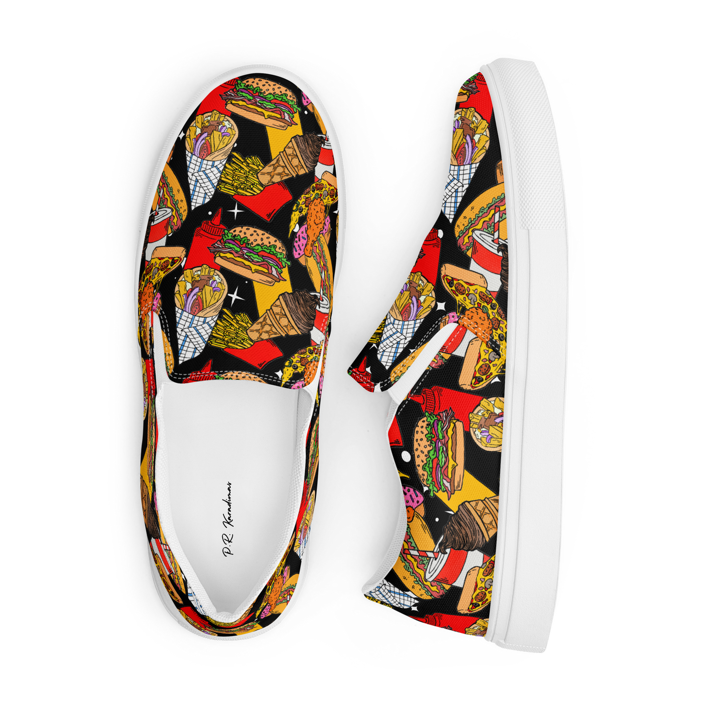 Men’s slip-on canvas shoes (Fast Food)