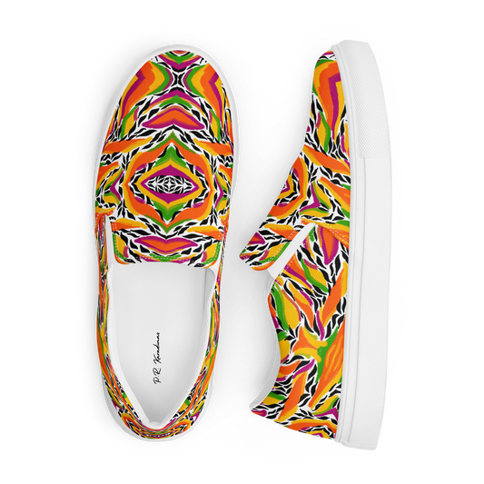 Men’s slip-on canvas shoes (Mango Mosaic)