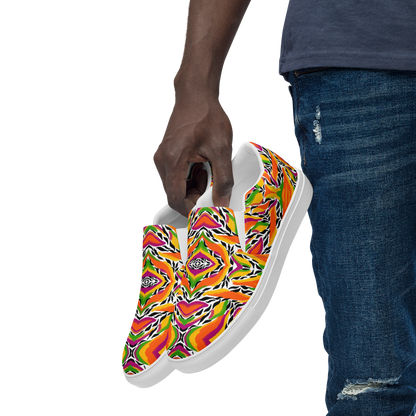 Men’s slip-on canvas shoes (Mango Mosaic)