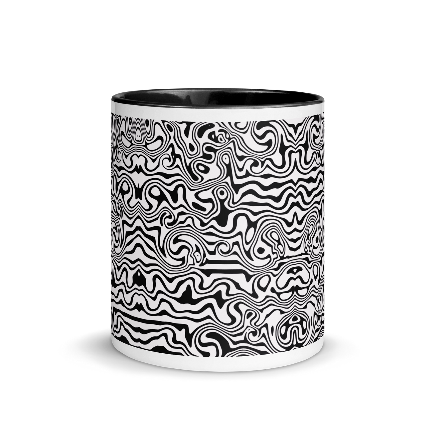 Mug with Color Inside (Noir Noodle)