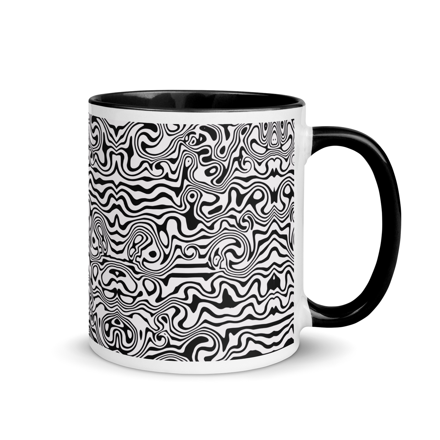 Mug with Color Inside (Noir Noodle)