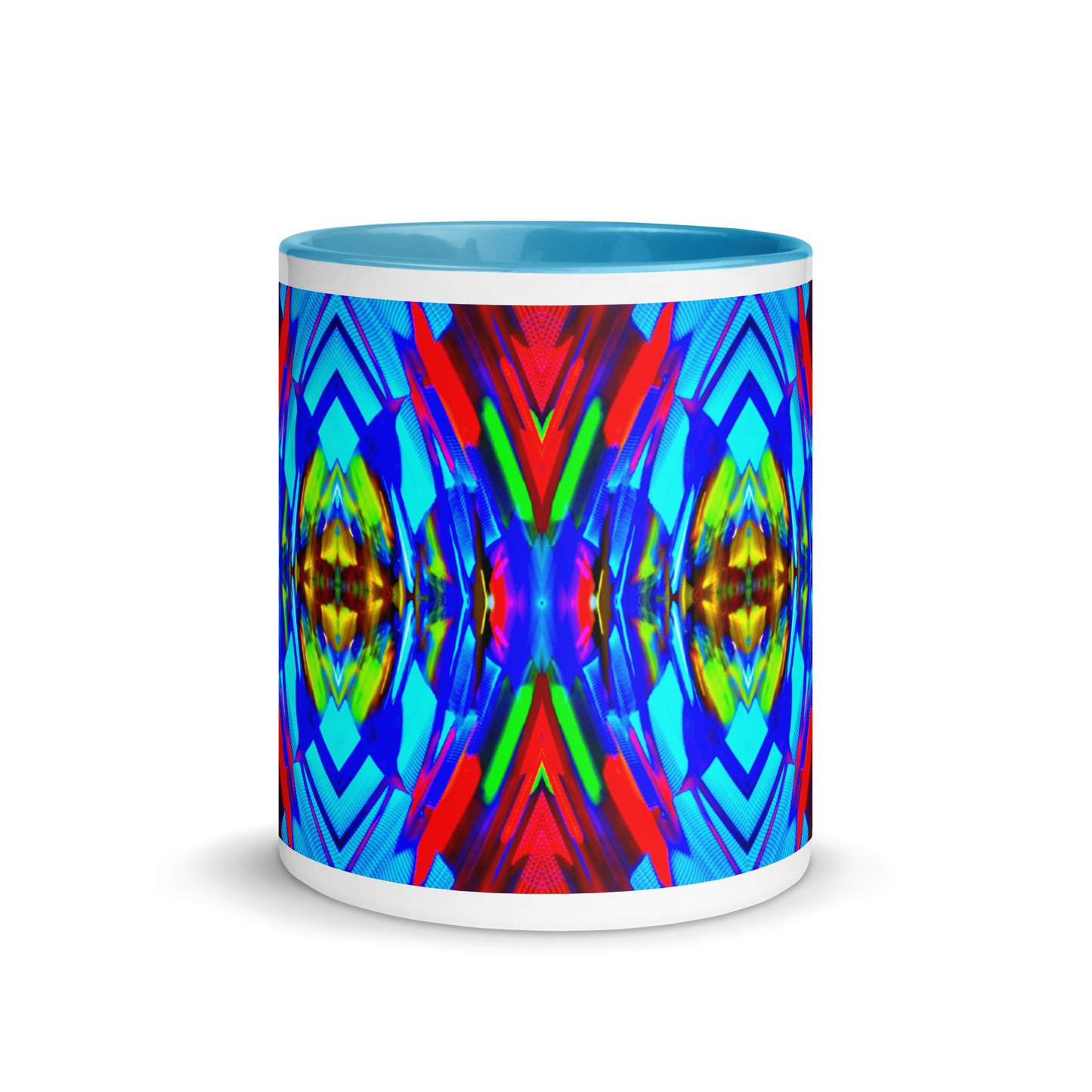 Mug with Color Inside (Ripples)