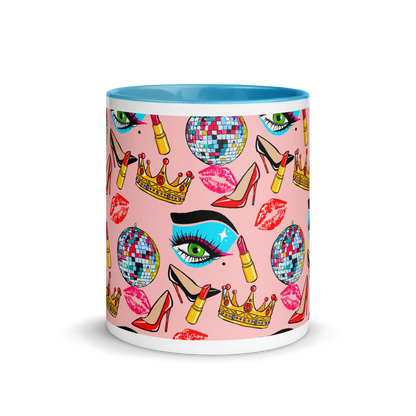 Mug with Color Inside (Drag|Pink)