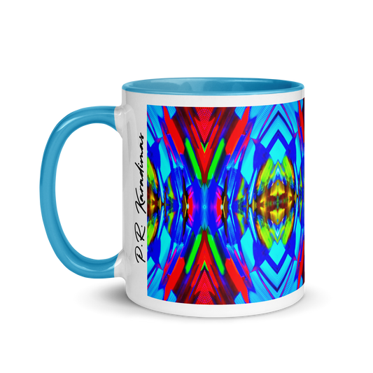 Mug with Color Inside (Ripples)