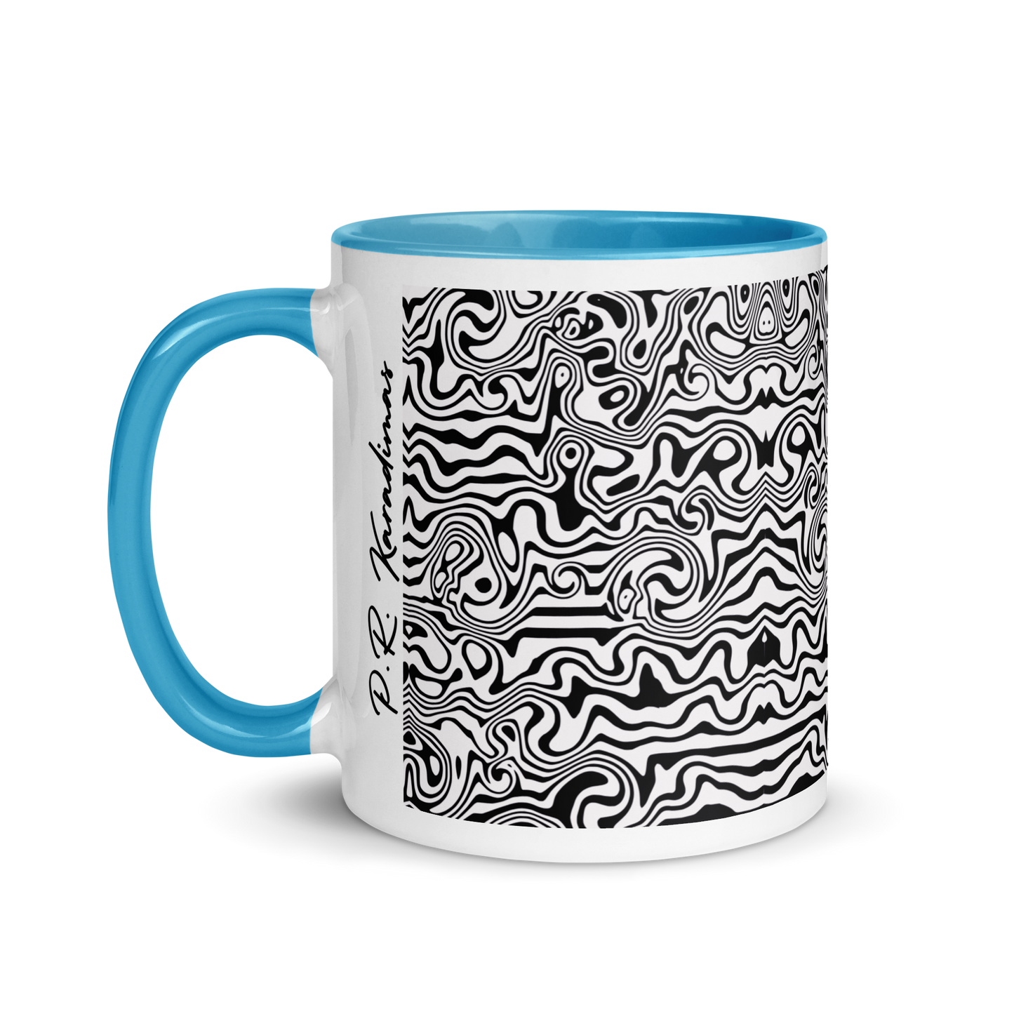 Mug with Color Inside (Noir Noodle)