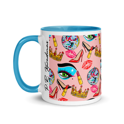 Mug with Color Inside (Drag|Pink)