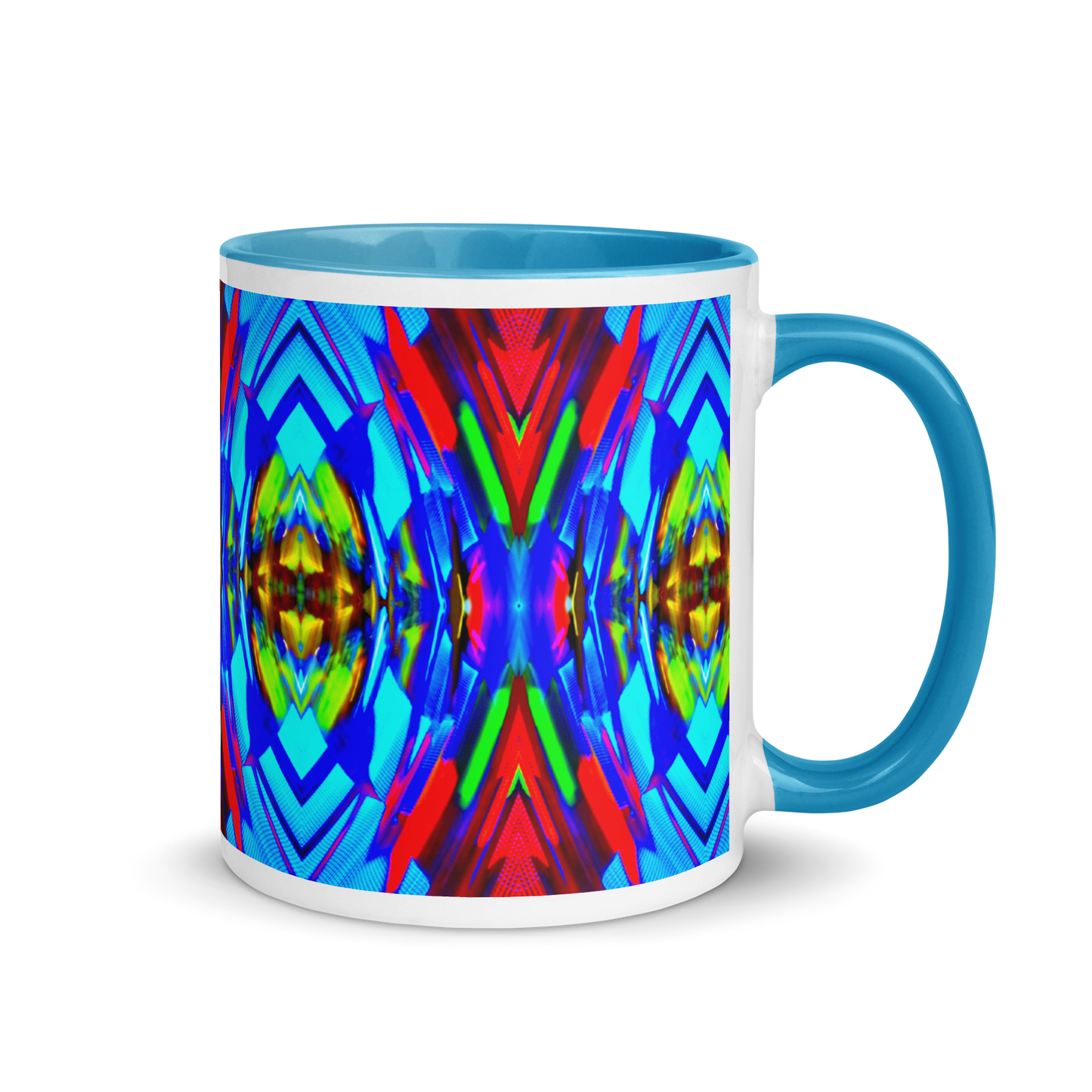 Mug with Color Inside (Ripples)