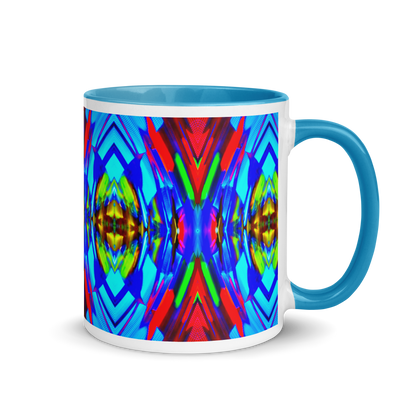 Mug with Color Inside (Ripples)