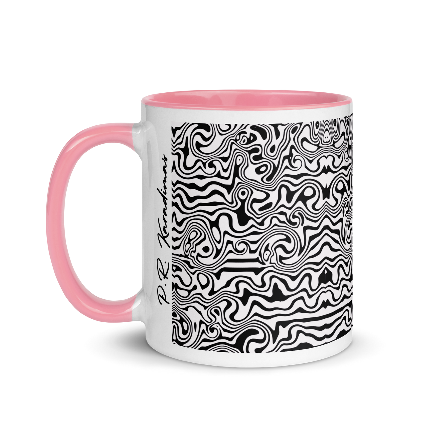 Mug with Color Inside (Noir Noodle)