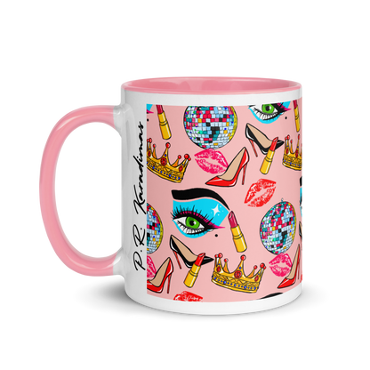 Mug with Color Inside (Drag|Pink)