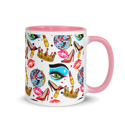 Mug with Color Inside (Drag|Polca Dots)