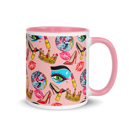 Mug with Color Inside (Drag|Pink)