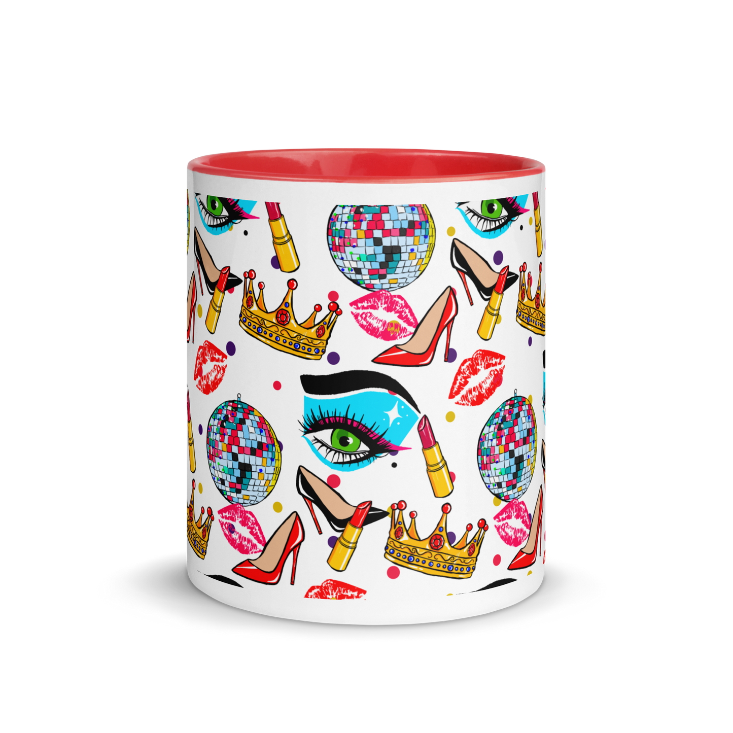 Mug with Color Inside (Drag|Polca Dots)