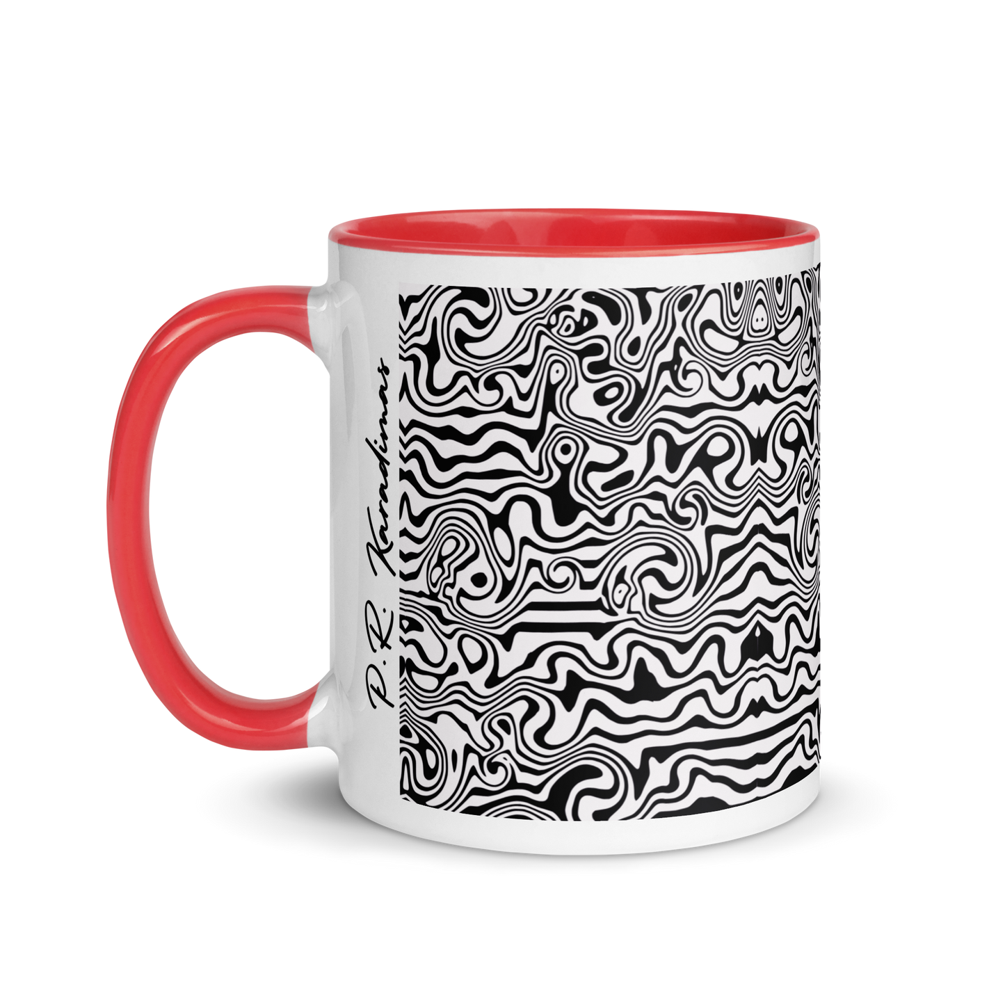 Mug with Color Inside (Noir Noodle)