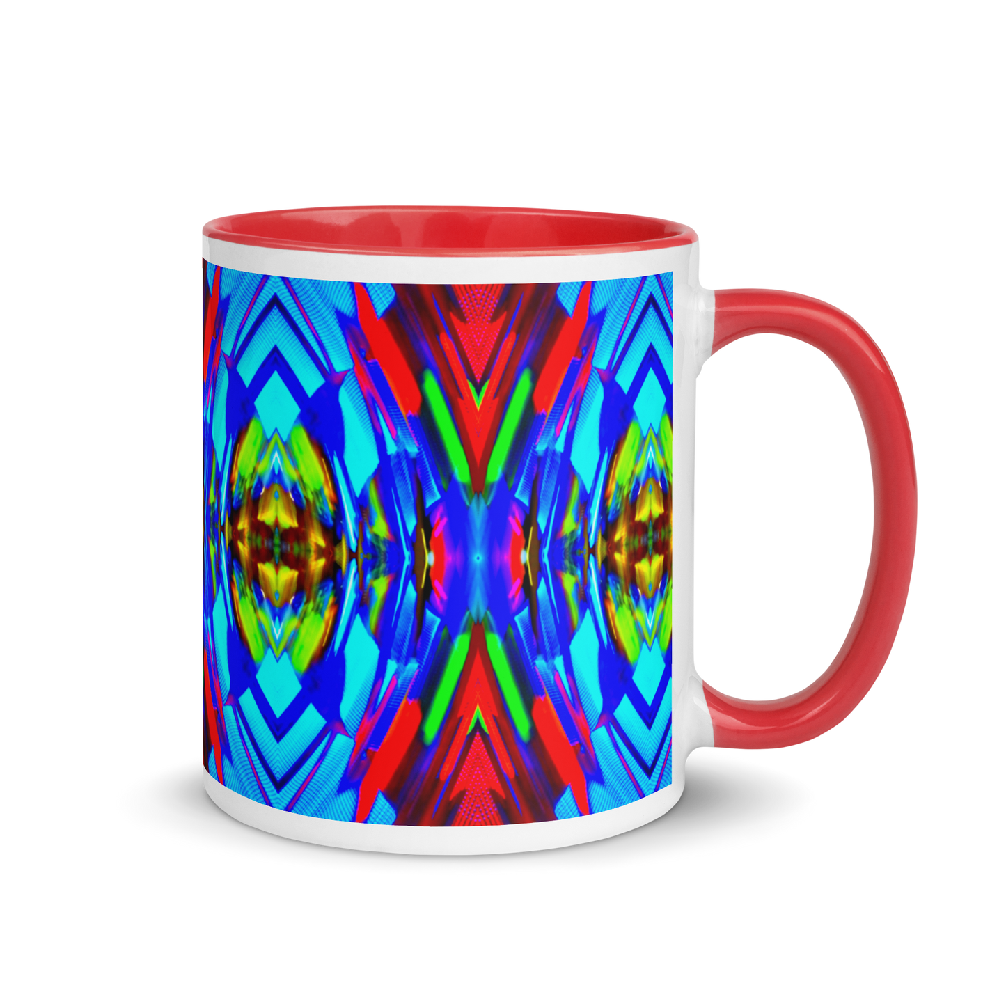 Mug with Color Inside (Ripples)