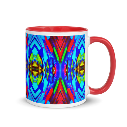 Mug with Color Inside (Ripples)