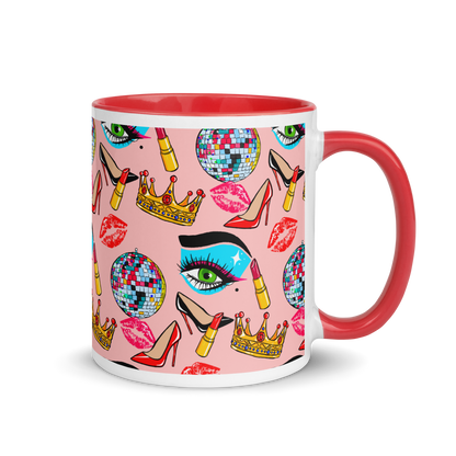 Mug with Color Inside (Drag|Pink)