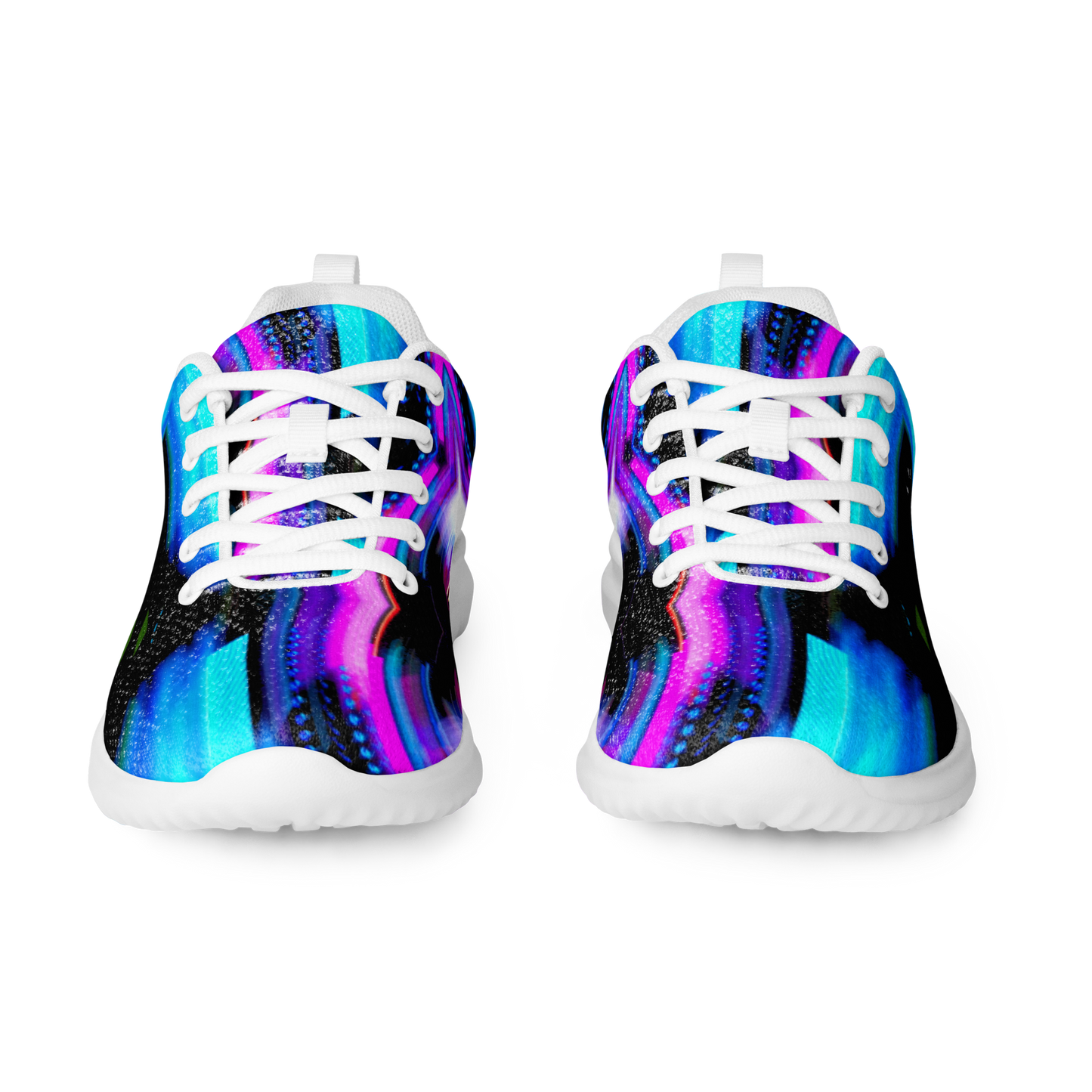 Women’s athletic shoes (Neon Purple & Blue)