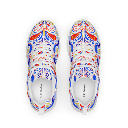 Women’s athletic shoes (Talavera-inspired|White)