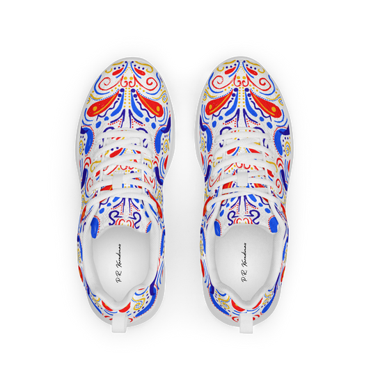 Women’s athletic shoes (Talavera-inspired|White)