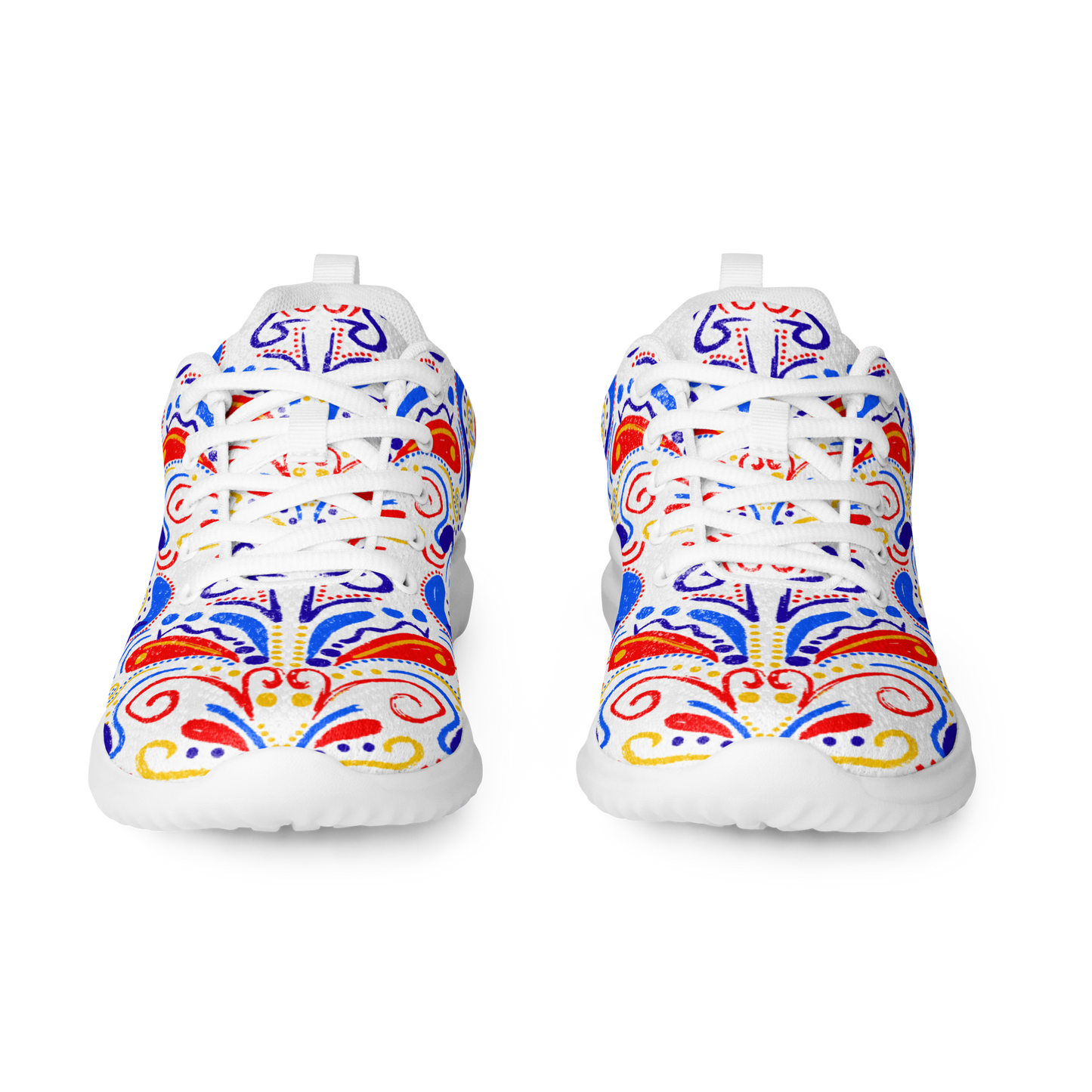 Women’s athletic shoes (Talavera-inspired|White)