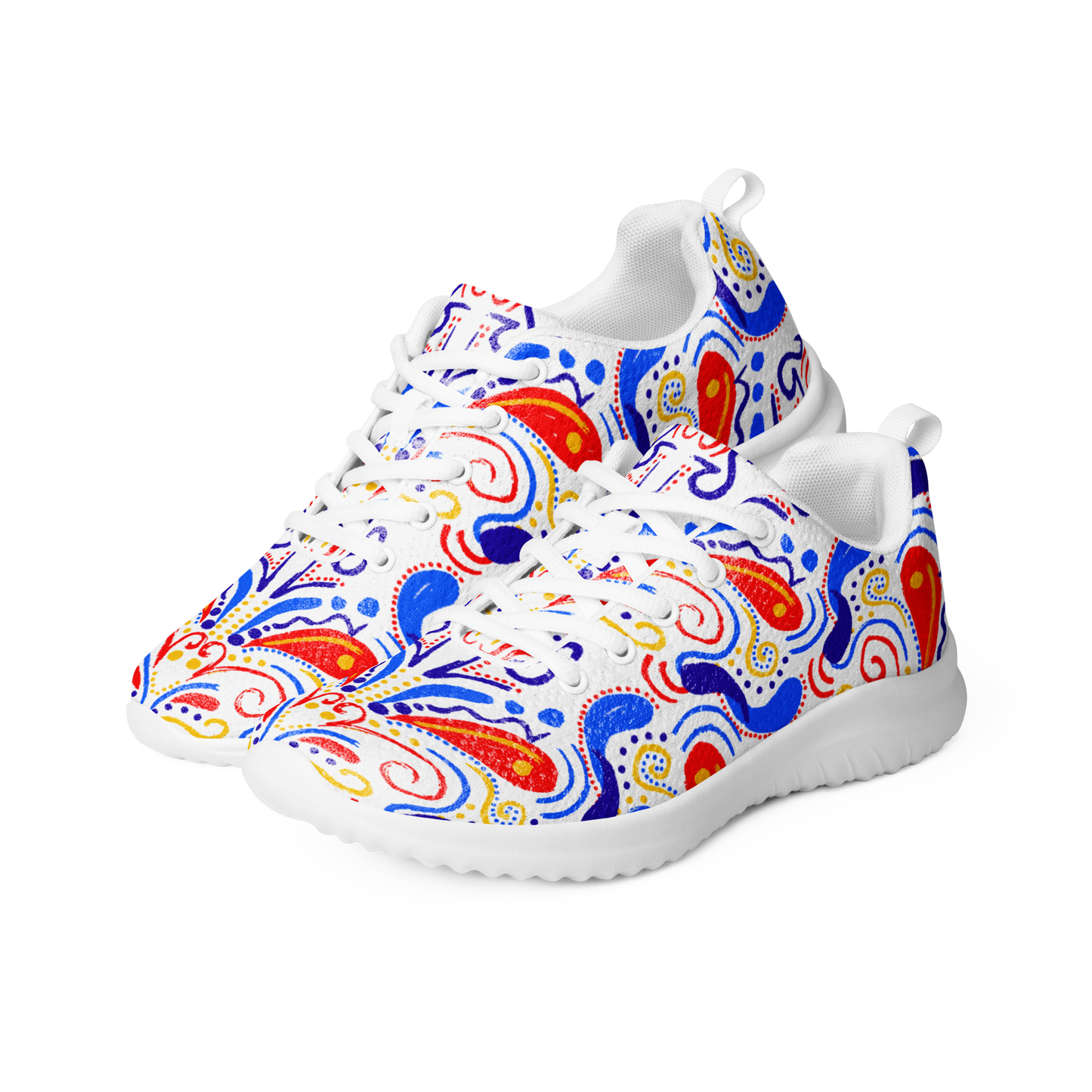 Women’s athletic shoes (Talavera-inspired|White)