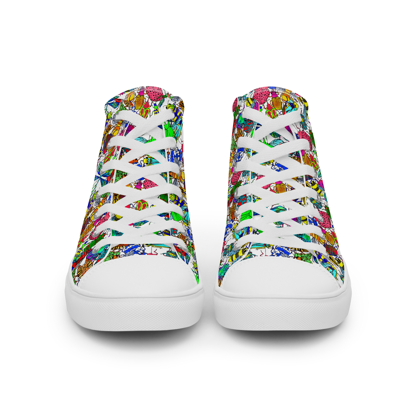 Women’s high top canvas shoes (Bugs)