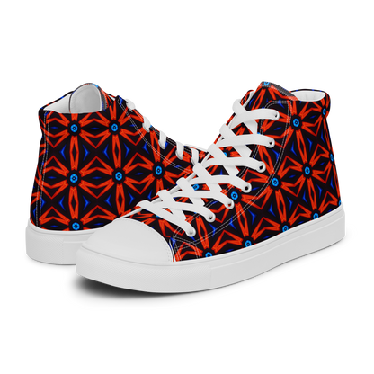 Women’s high top canvas shoes (Red Star)