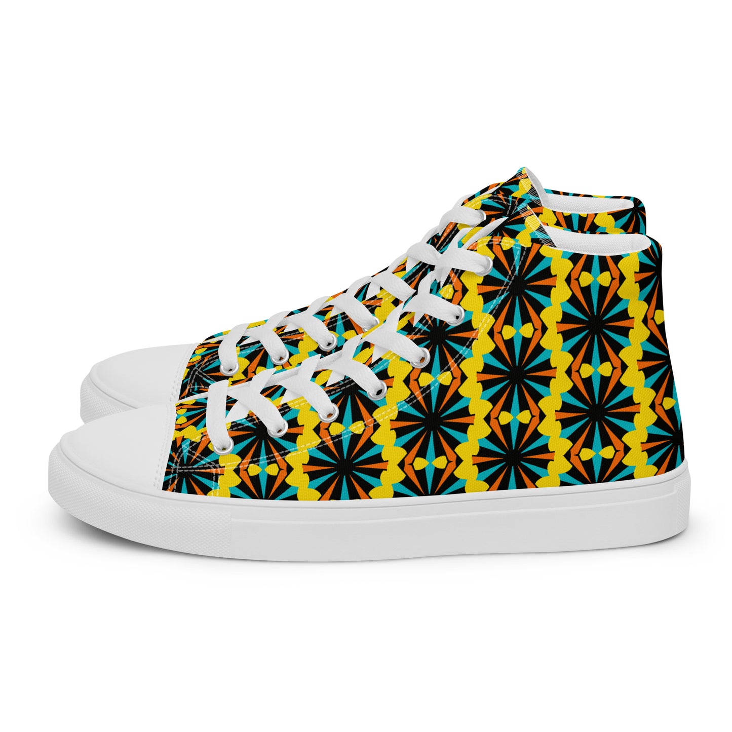 Women’s high top canvas shoes (Marigold)