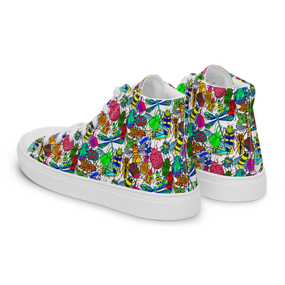 Women’s high top canvas shoes (Bugs)