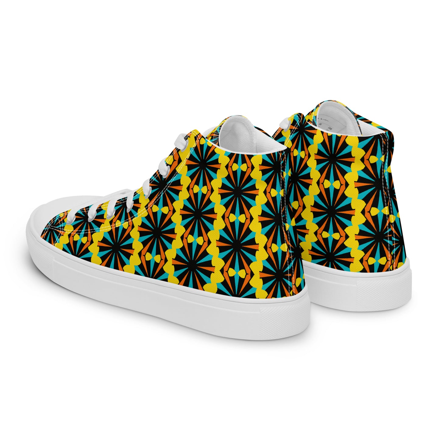 Women’s high top canvas shoes (Marigold)