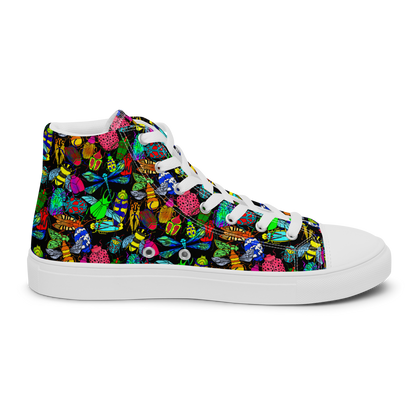 Women’s high top canvas shoes (Bugs)