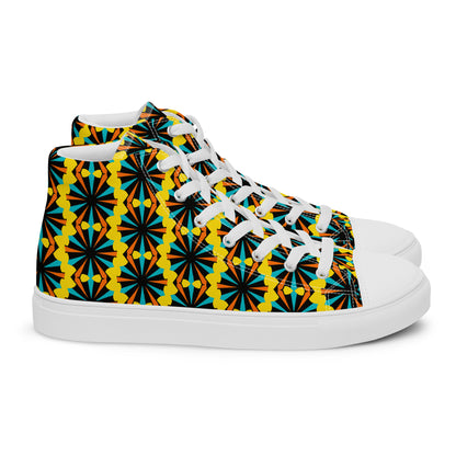 Women’s high top canvas shoes (Marigold)