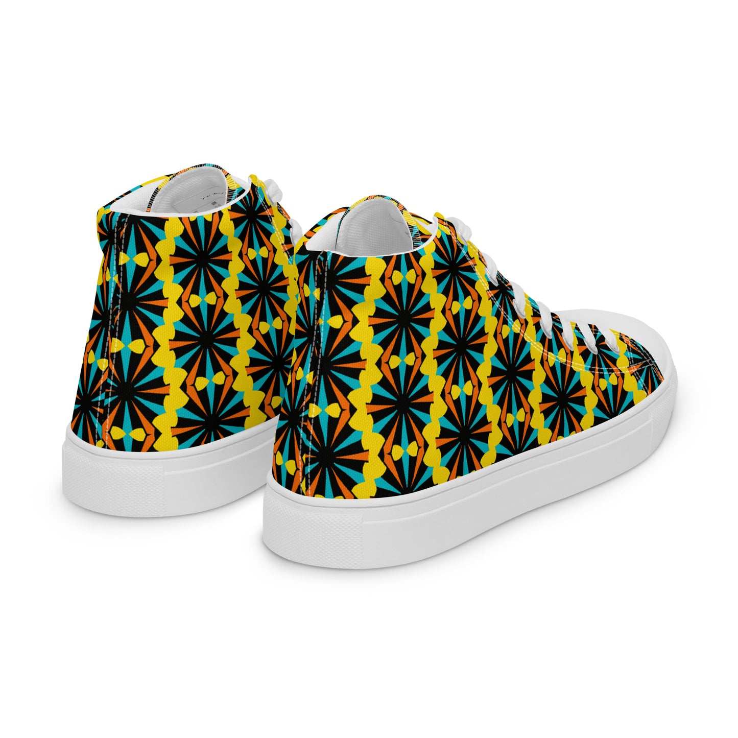 Women’s high top canvas shoes (Marigold)