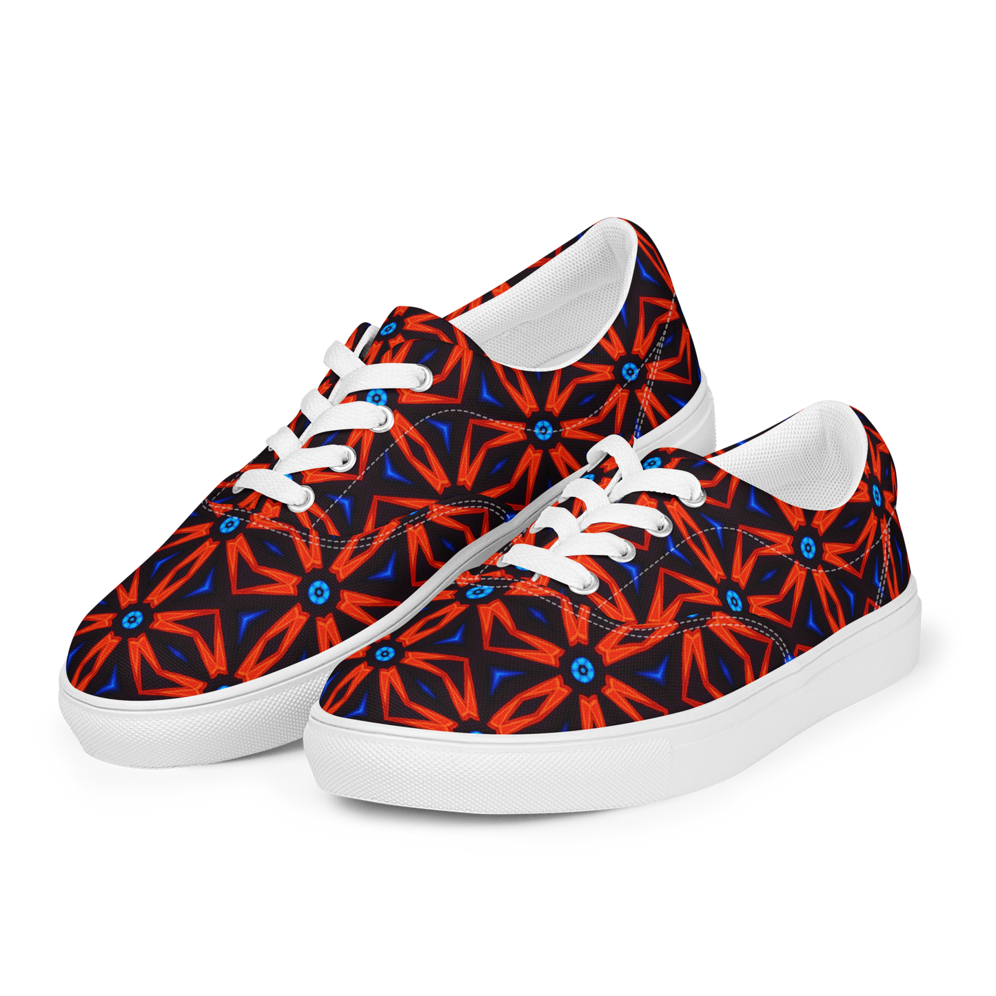 Women’s lace-up canvas shoes (Red Star)