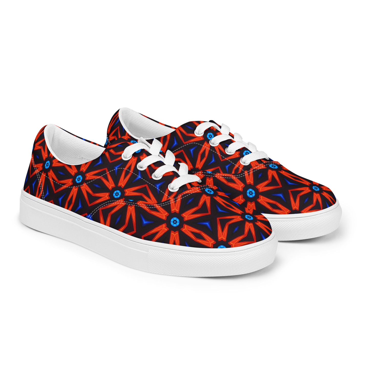 Women’s lace-up canvas shoes (Red Star)