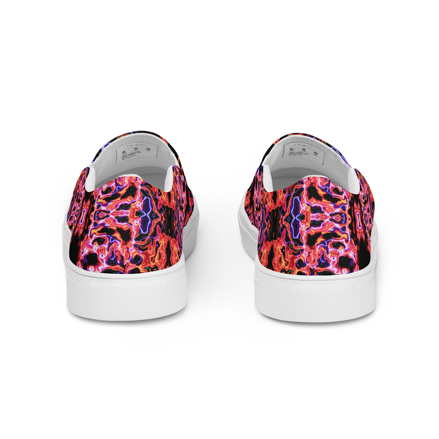 Women’s slip-on canvas shoes (Lava lamp)