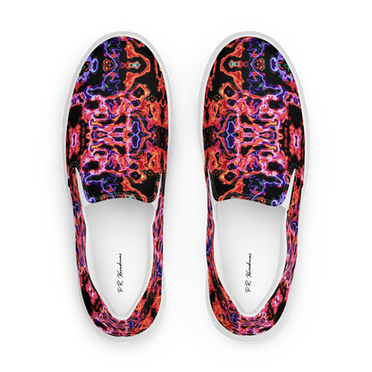 Women’s slip-on canvas shoes (Lava lamp)