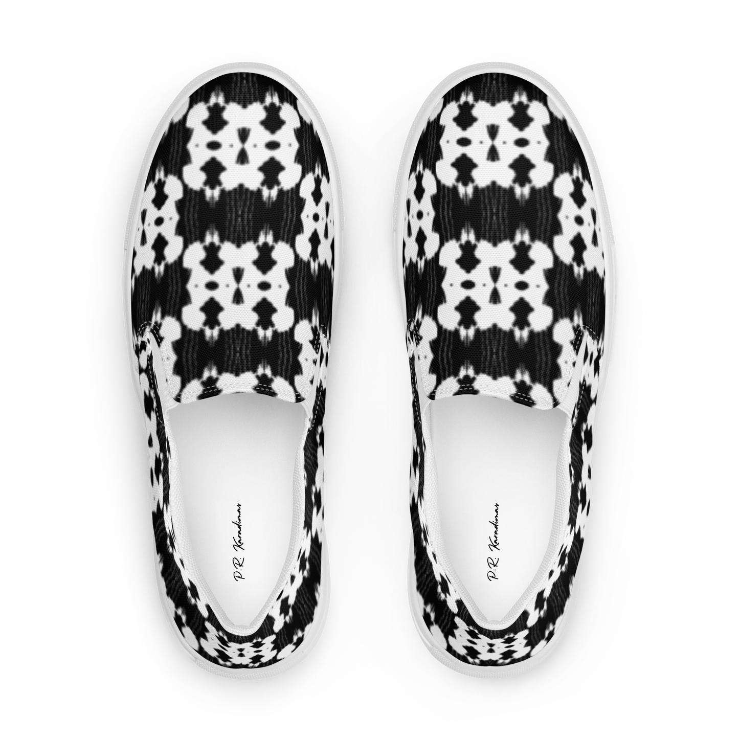 Women’s slip-on canvas shoes (Inkblot)